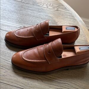 Brown Leather Loafers